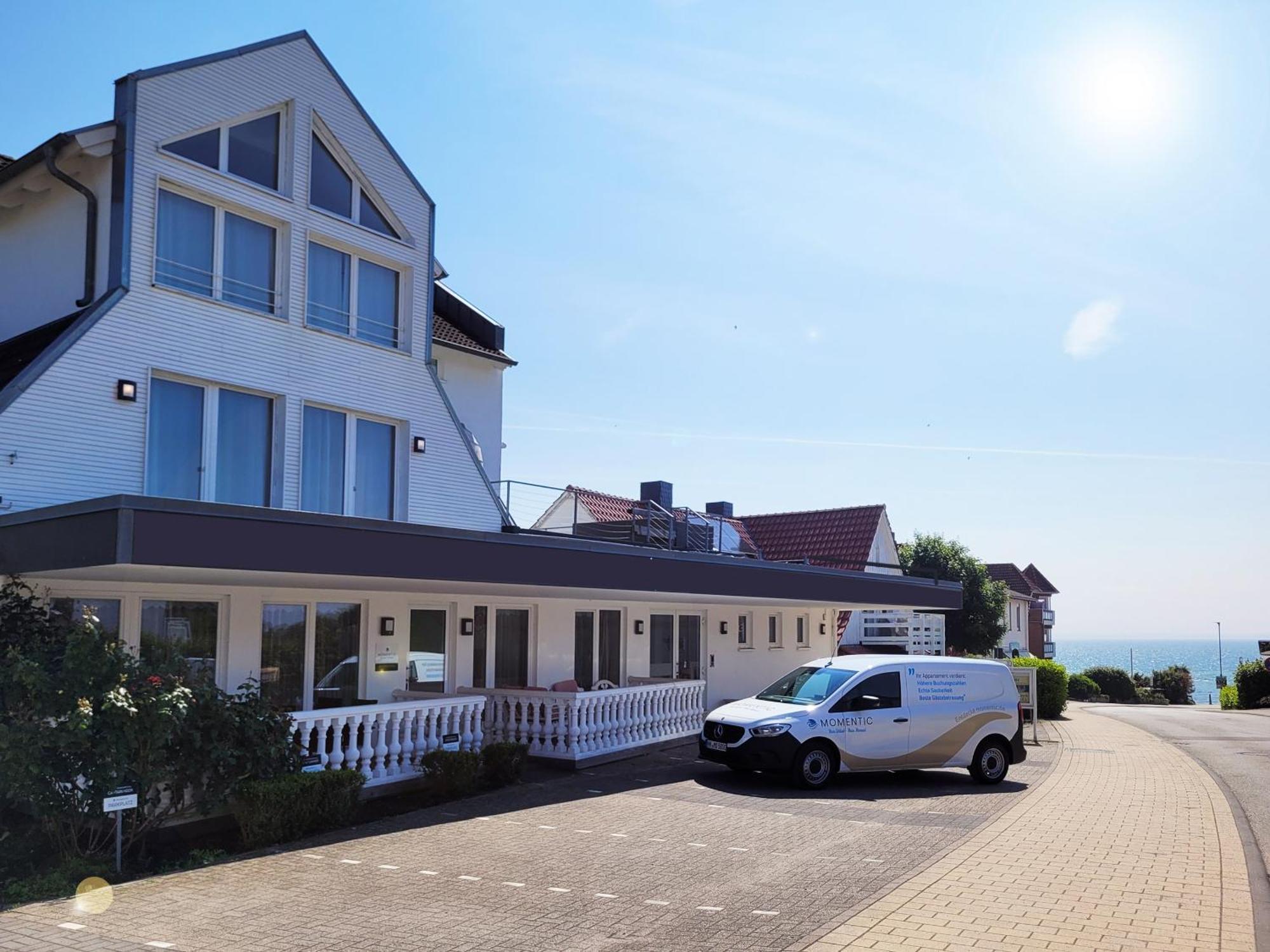 Ferienwohnung Mit Meerblick Und Terrasse - Nur 50 Meter Zum Strand - Inklusive Eigenem Parkplatz Und Fahrradunterstellplatz Sierksdorf Εξωτερικό φωτογραφία